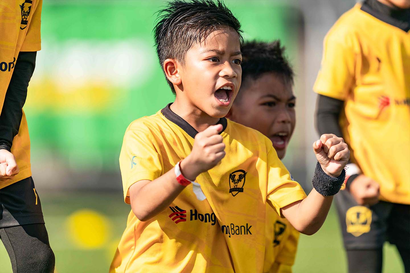 FC Georgetown players celebrating